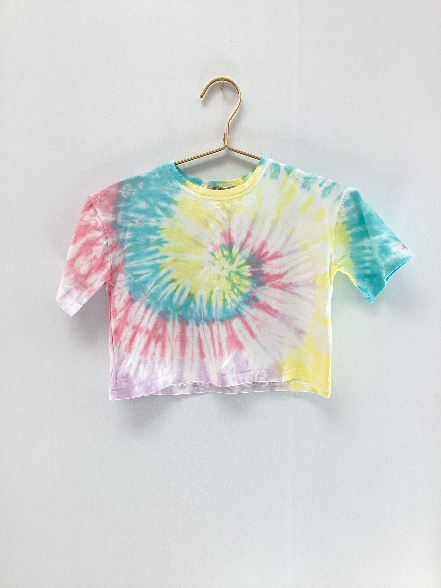 Joyous & Free Spiral Tie Dye Milly Box Tee