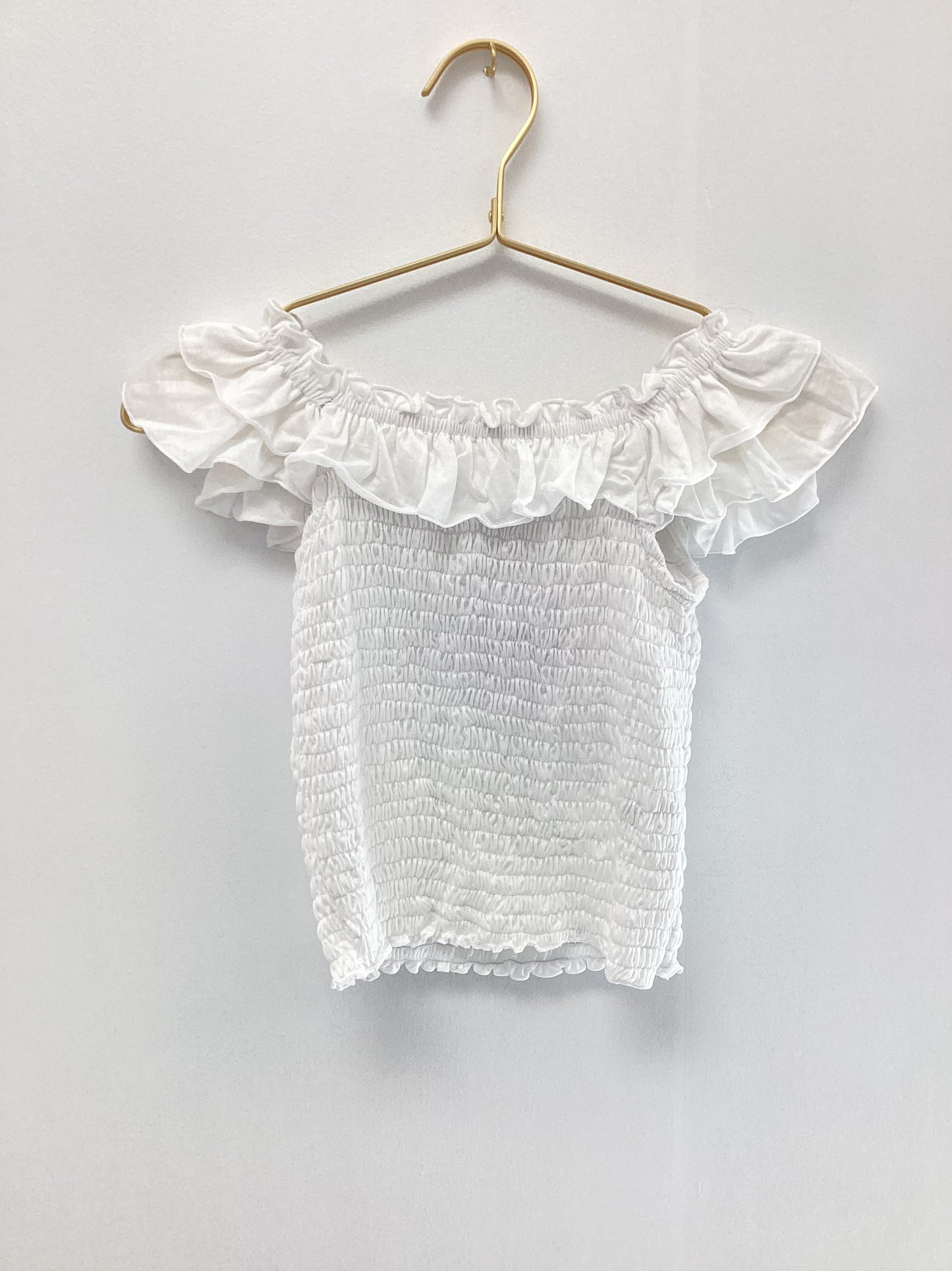 Joyous & Free White Emilie Top