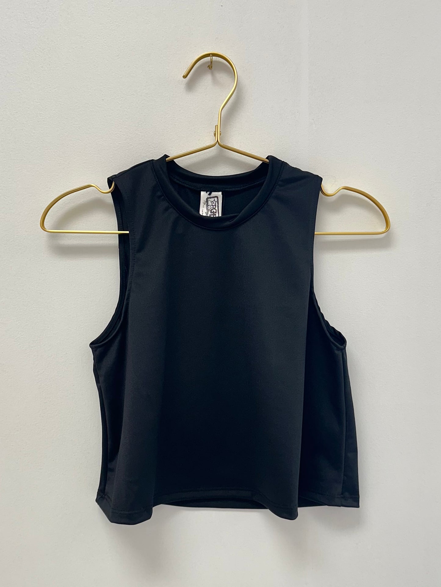 Erge Black Yoga Tank