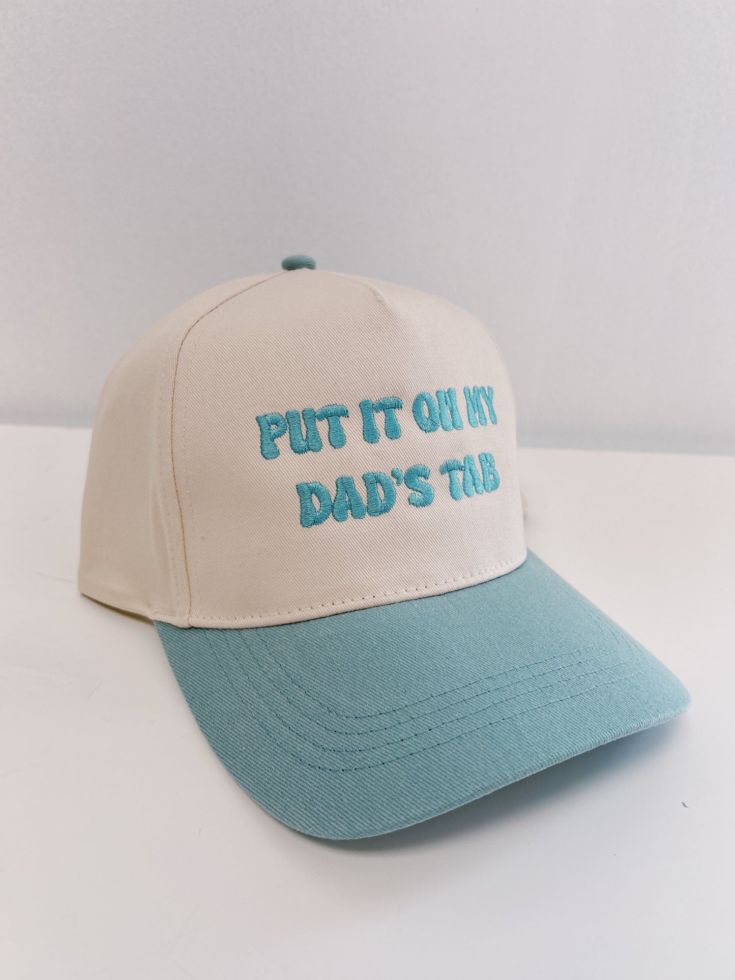 Put It On My Dads Tab Hat- Sage