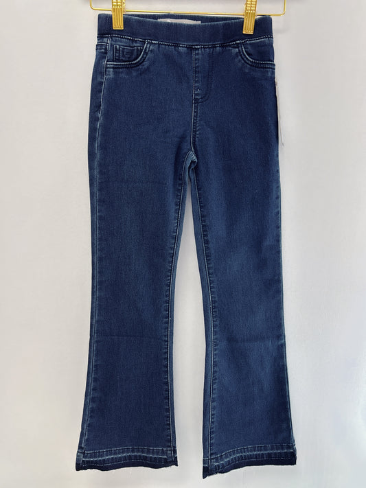 Tractr Dark Indigo Pull On Bootcut Jean