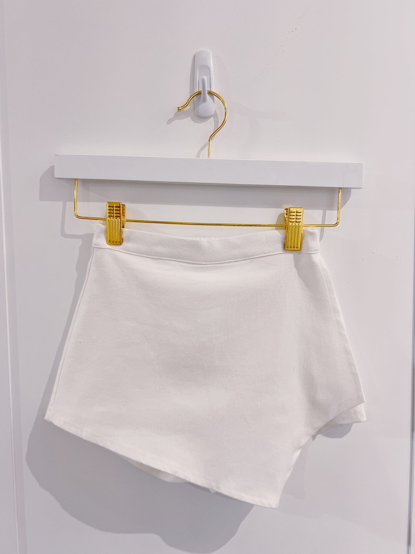 Off White Denim Alden Skort