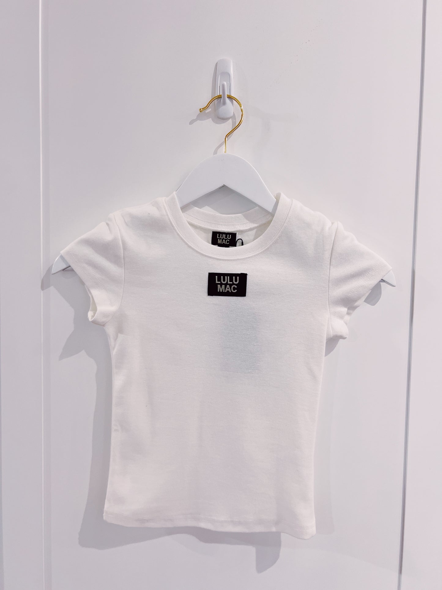 LuLu Mac White Babydoll Top