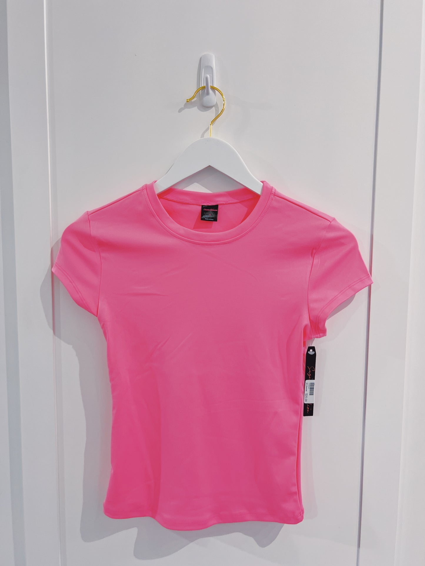 Suzette Adult Light Pink Short Sleeve Tee