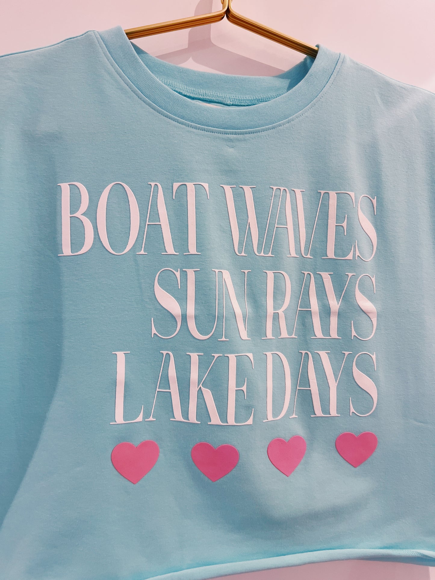 Paper Flower Turquoise Lake Days Tee
