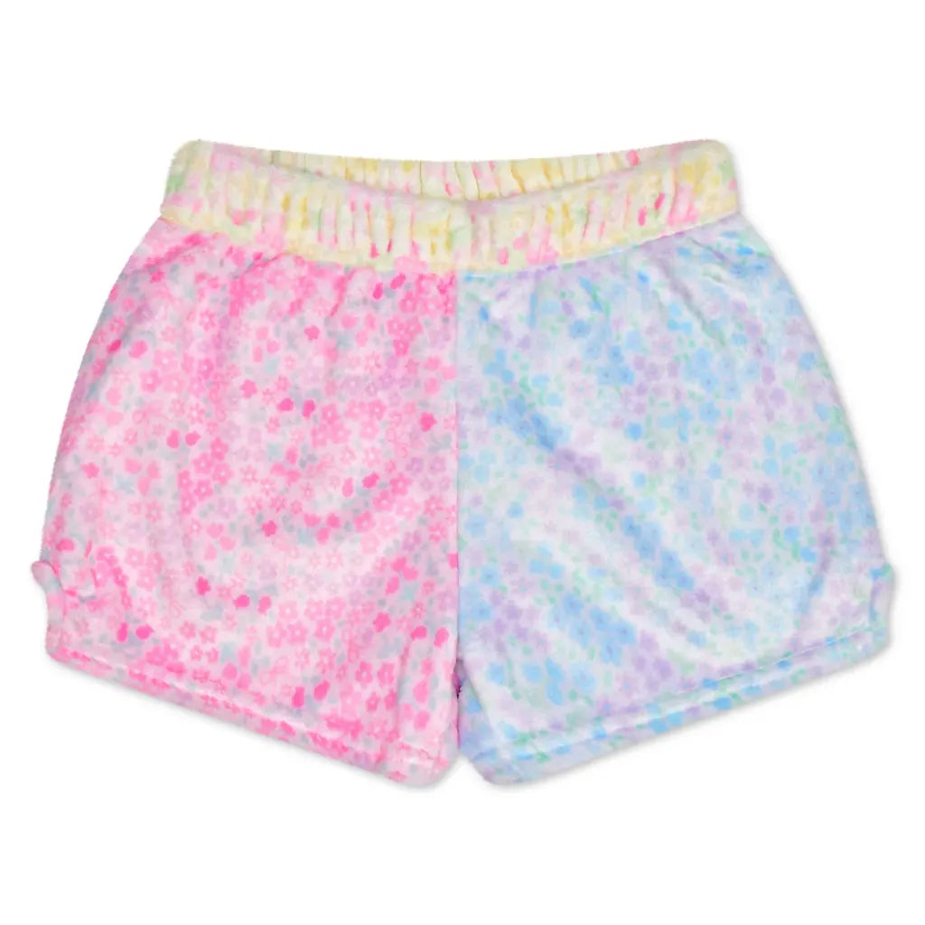 Iscream Ditsy Patchwork Plush Shorts
