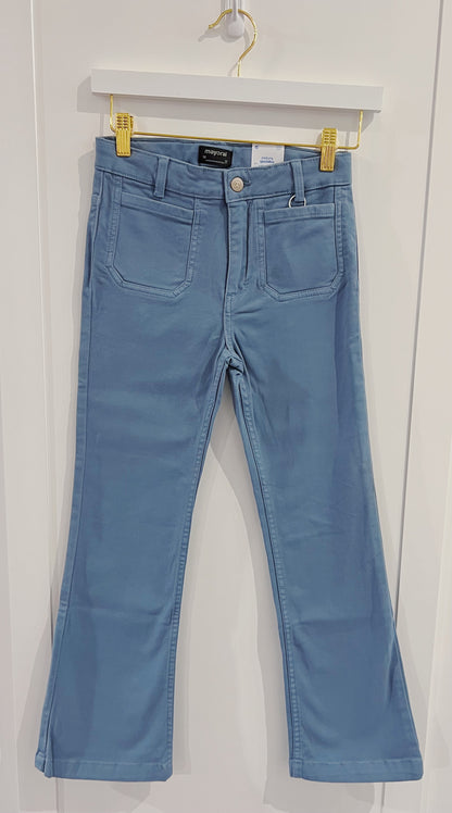 Mayoral Iceberg Flare Twill Pants