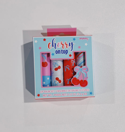 Cherry on Top Lip Balm Set