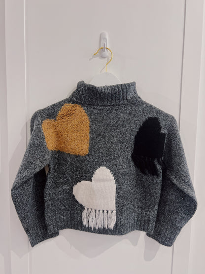 Mayoral Heart Sweater