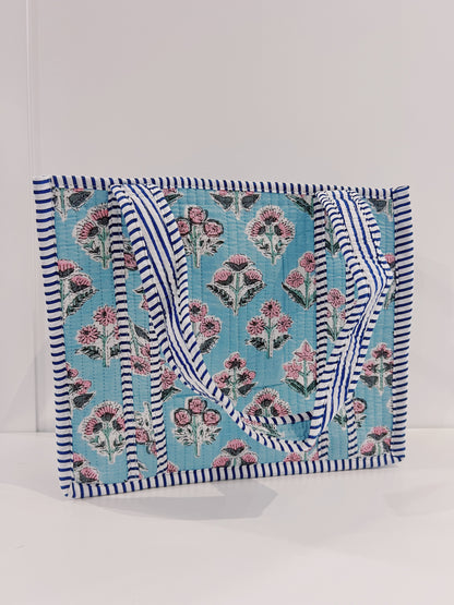 Small Quilted Tote