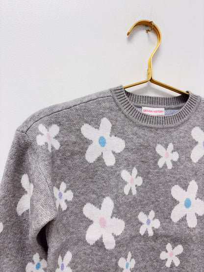 Design History Marble Heather Combo L/S Top