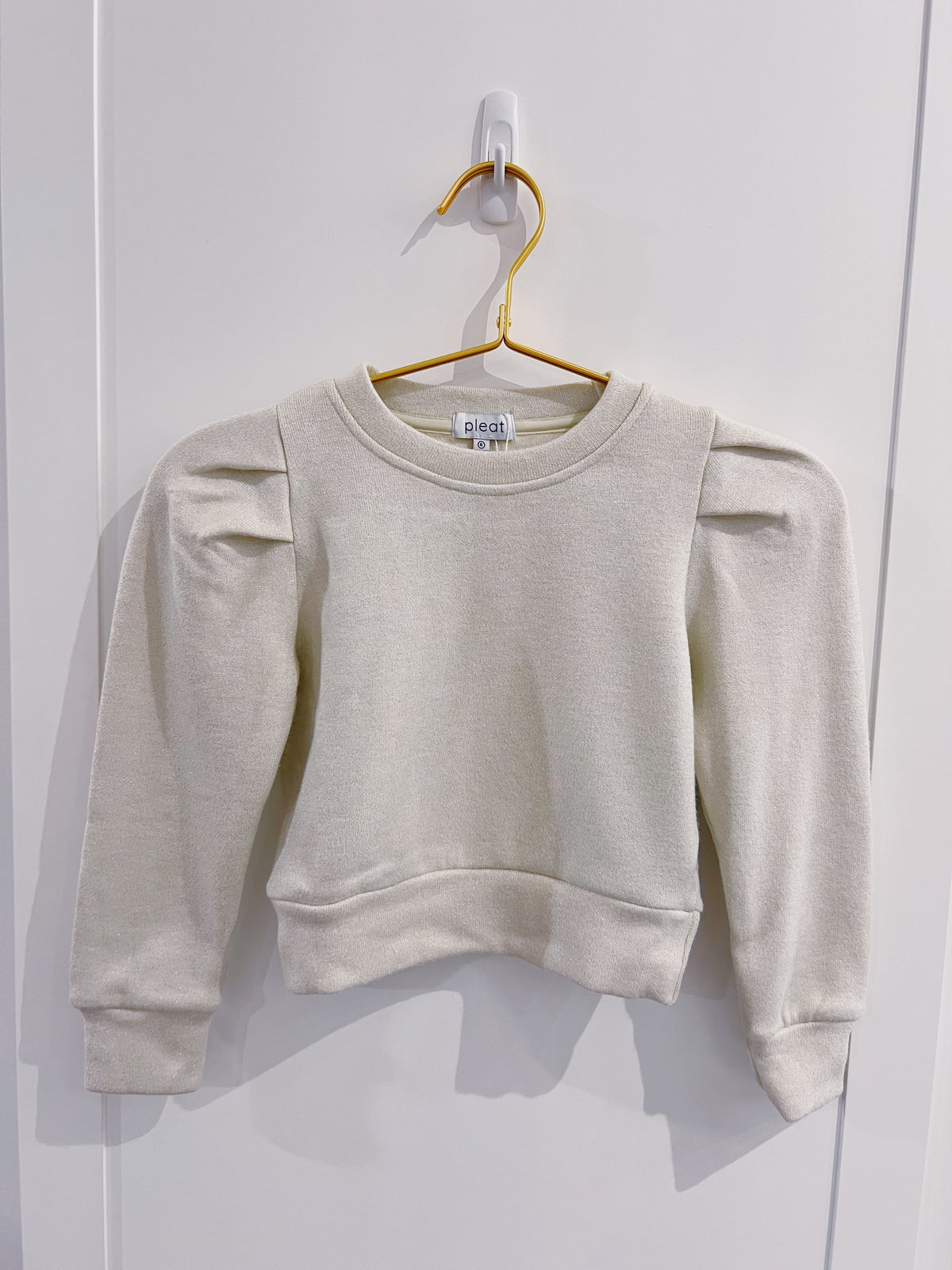 Pleat Snowflake Shimmer Peyton Top