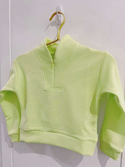 Pleat Citrus Liza Pullover