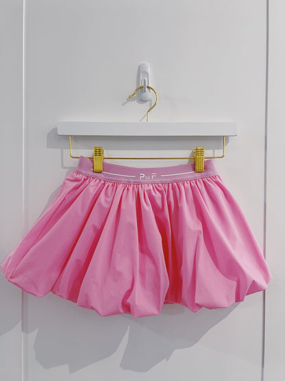Parfum De Fit Court Bubble Skirt- Petal Pink