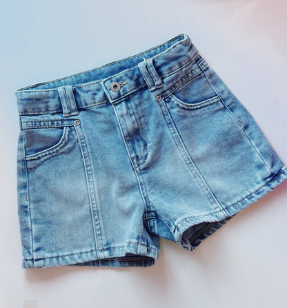 Indigo Denim Shorts
