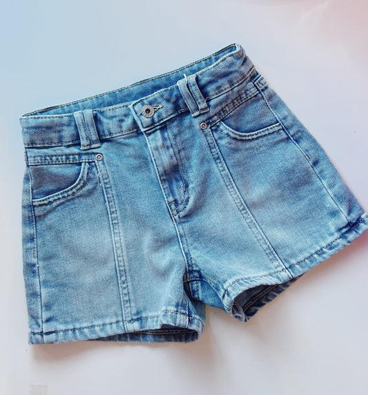 Indigo Denim Shorts