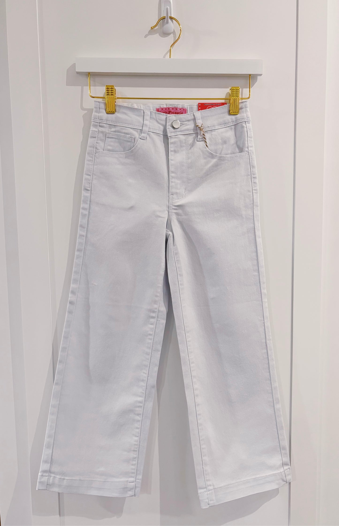 White Wide Leg Jean