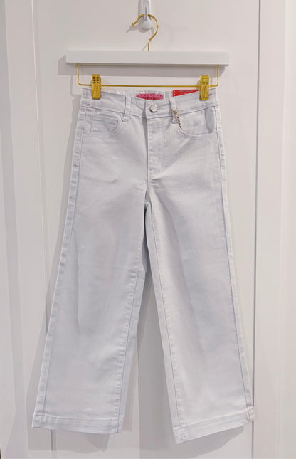White Wide Leg Jean