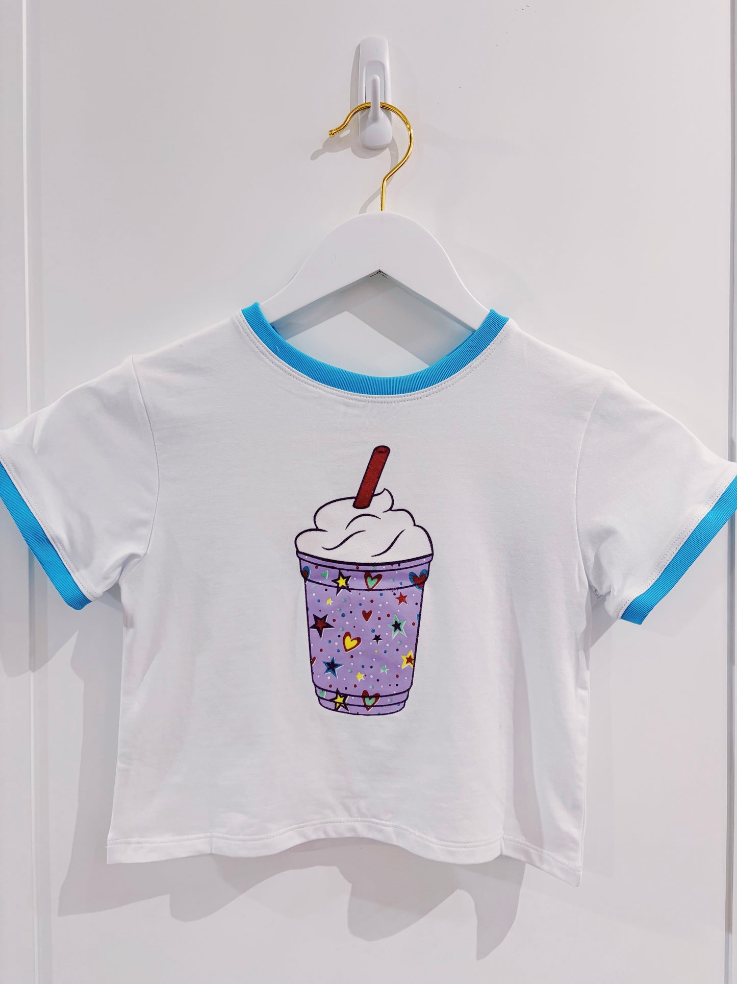 Azarhia Glitter Frappe Boxy Tee