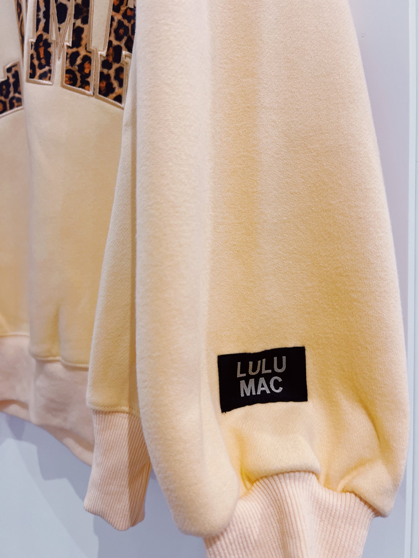 Lulu Mac Butter/Cheetah Sweatshirt