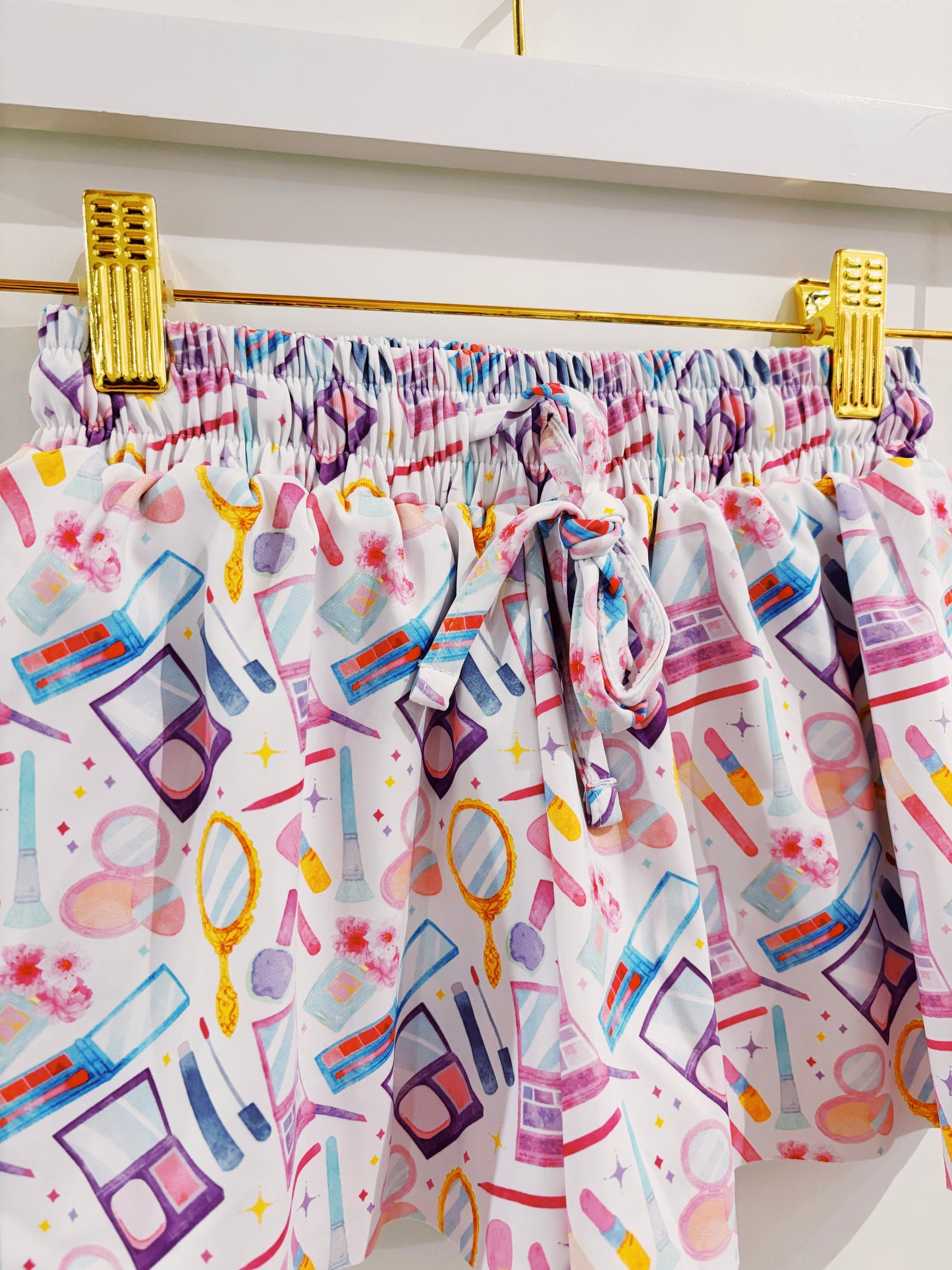 Azarhia Makeup Collage Butterfly Shorts