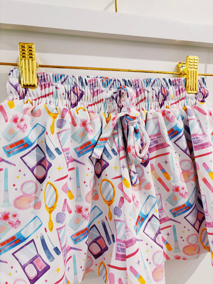 Azarhia Makeup Collage Butterfly Shorts