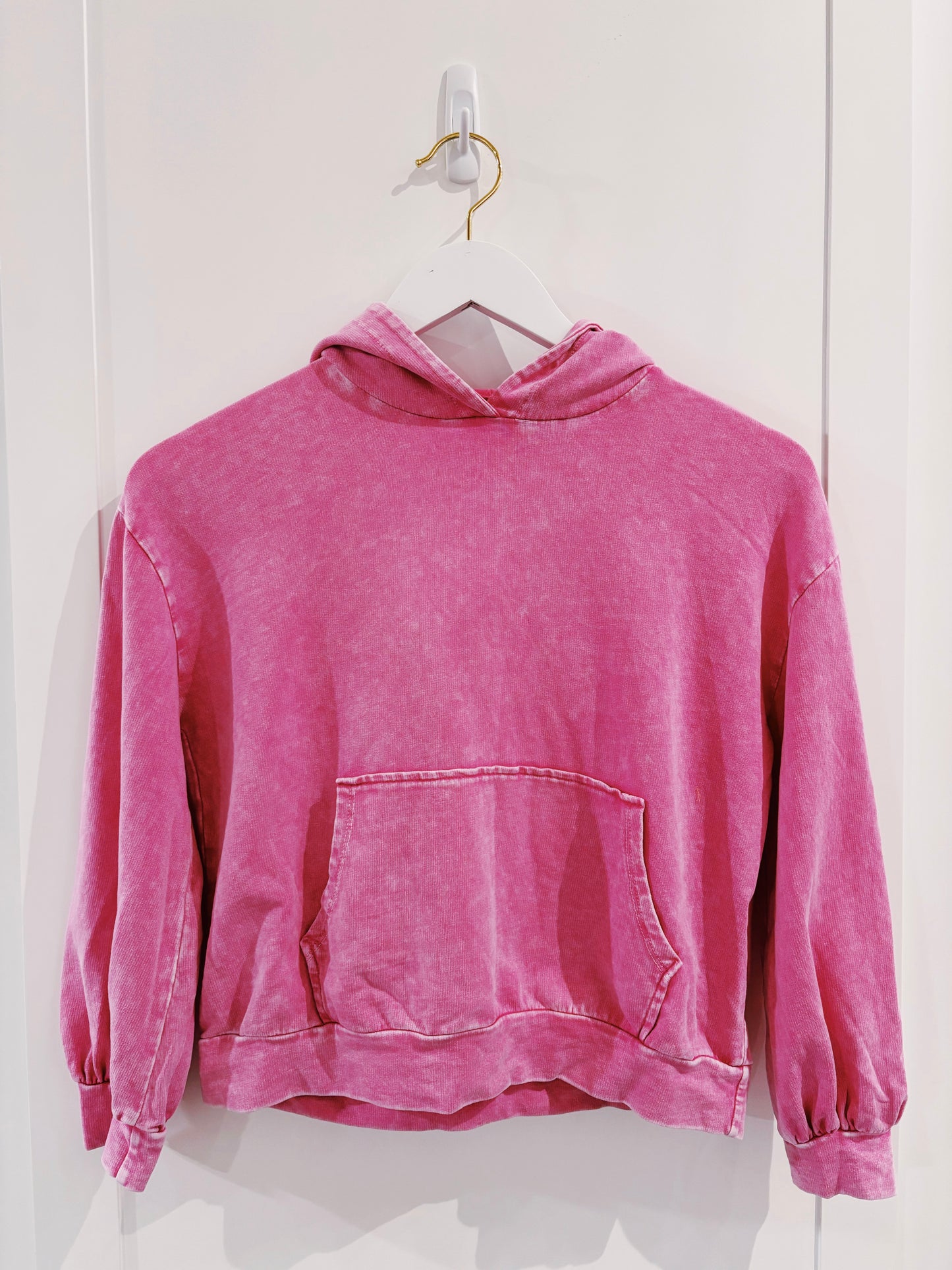 Good Girl Pink Mineral Wash Hoodie