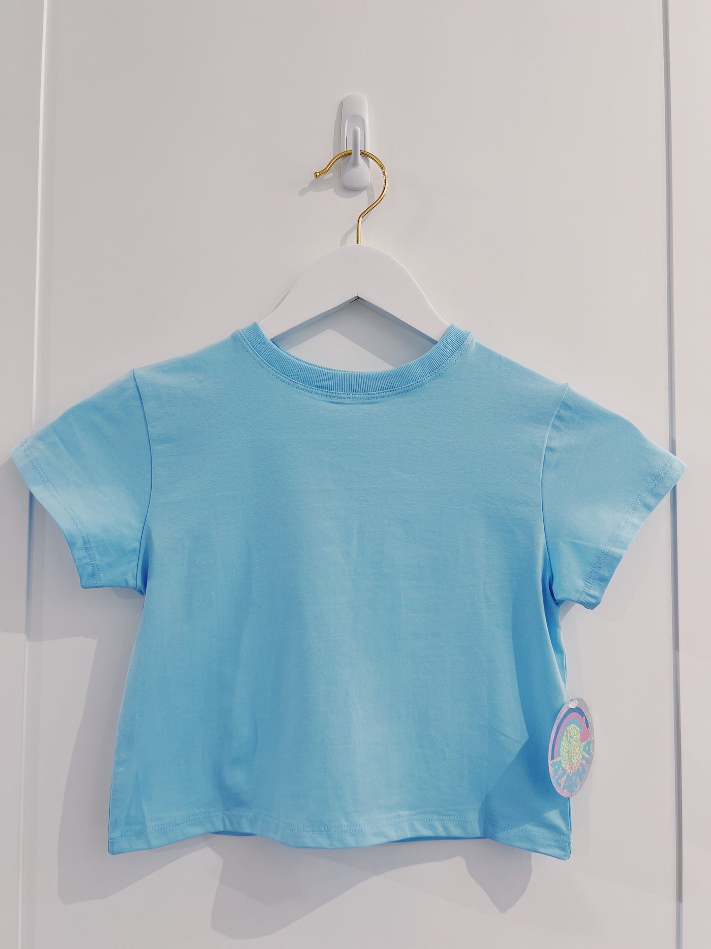 Azarhia Light Blue S/S Boxy Tee