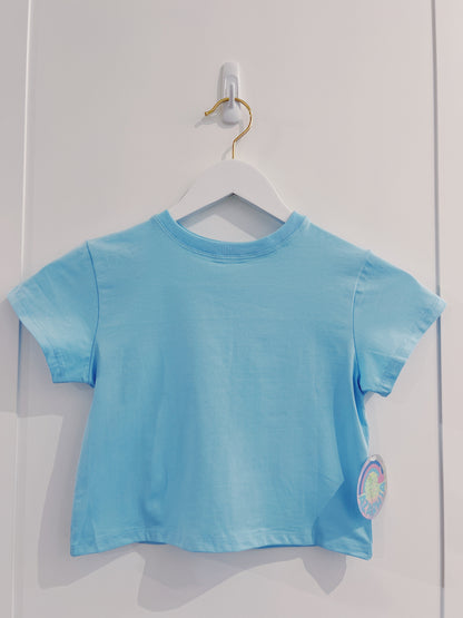 Azarhia Light Blue S/S Boxy Tee