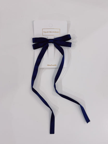 Small Satin Ribbon Streamer Bow