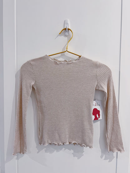 Gabby Beige Kelsey Knit Top