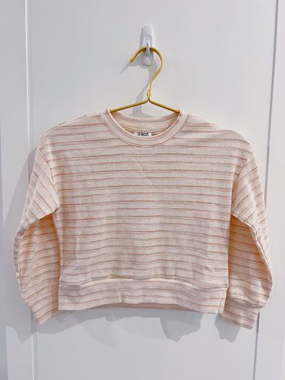 Pleat Pink/Red/Aqua Natalie Top