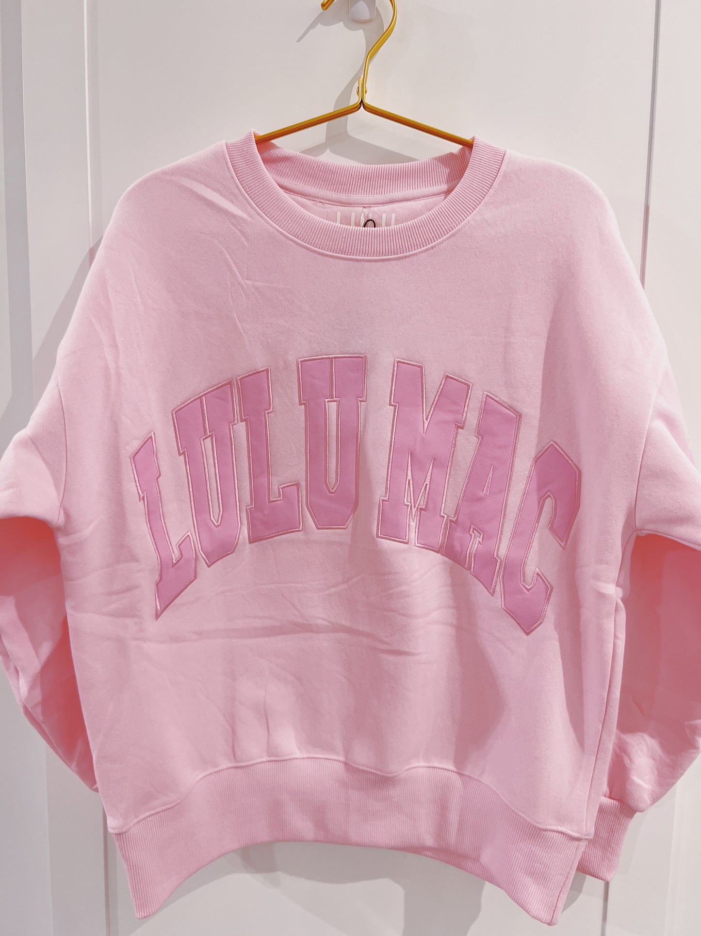 Lulu Mac Pink Sweatshirt