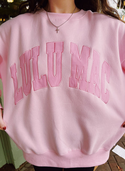 Lulu Mac Pink Sweatshirt