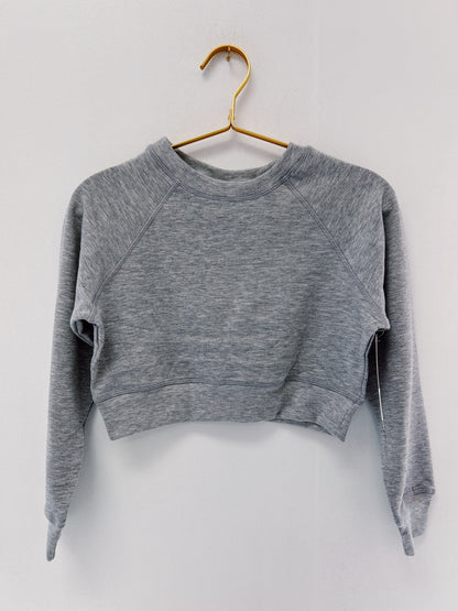Heather Gray Cloud Crew Neck Top