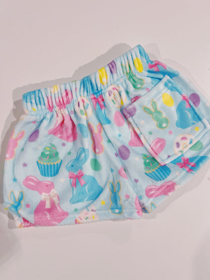Bunny Bakery Plush Shorts
