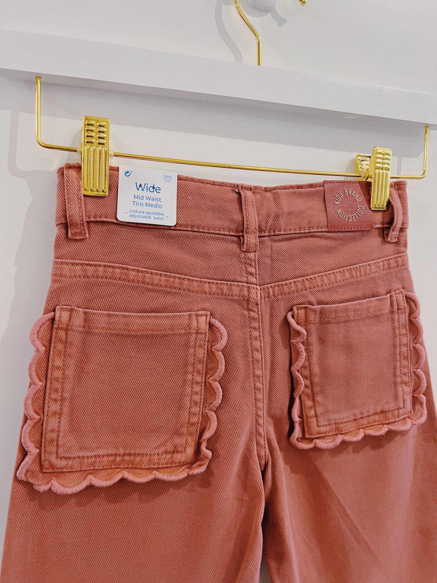Mayoral Pinkish Twill Marine Pants
