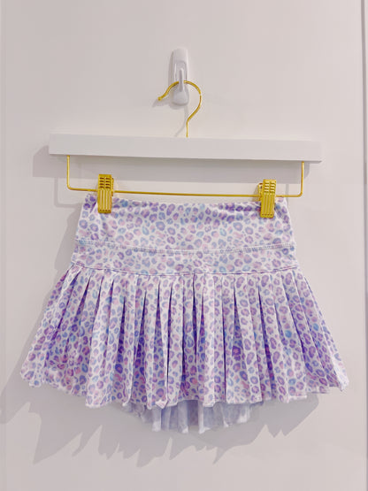 Azarhia Leopard Love Mini Pleated Skort