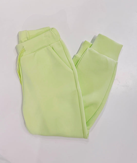 Pleat Citrus Lana Joggers