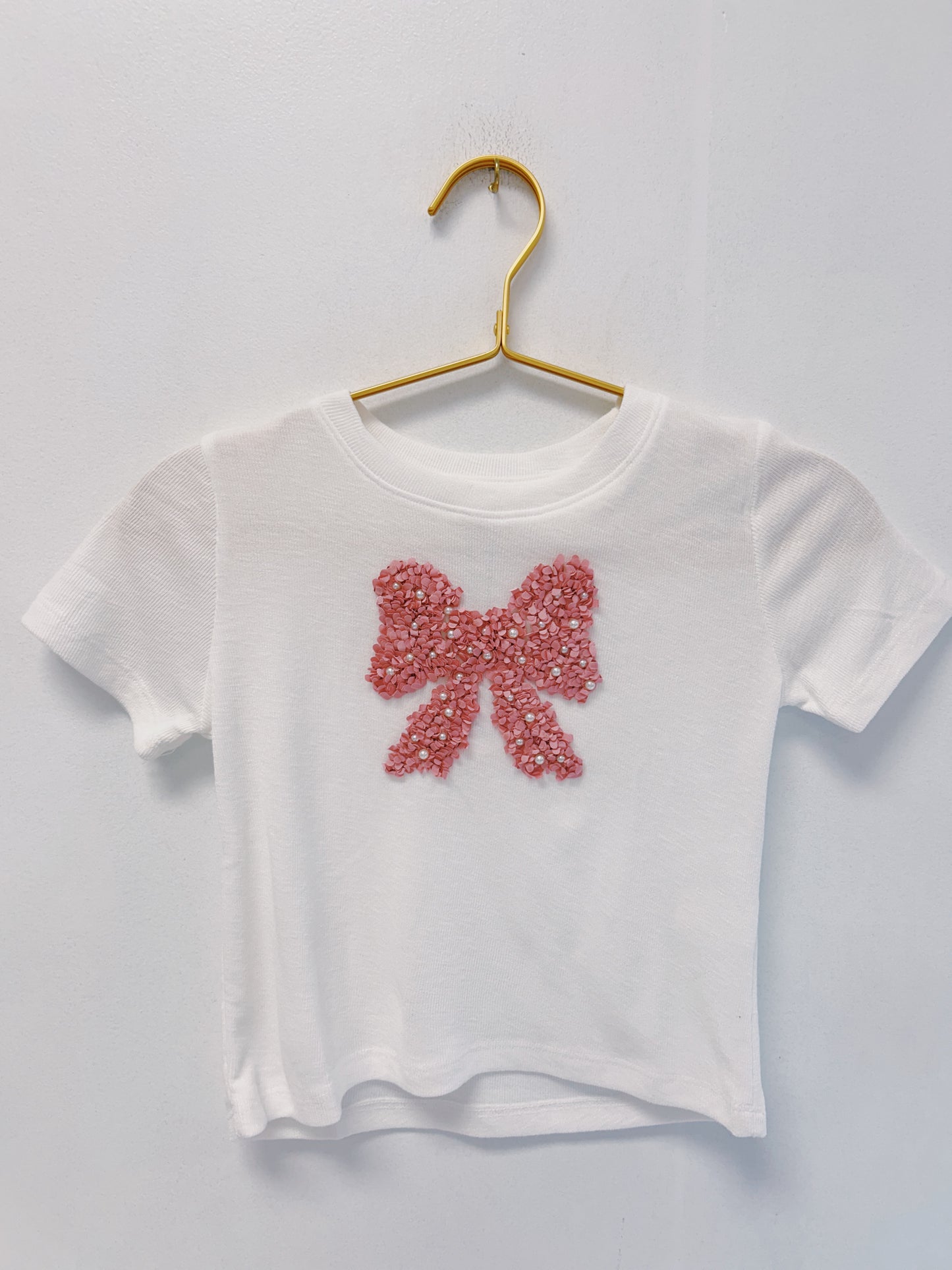Hayden Pink Bow Top