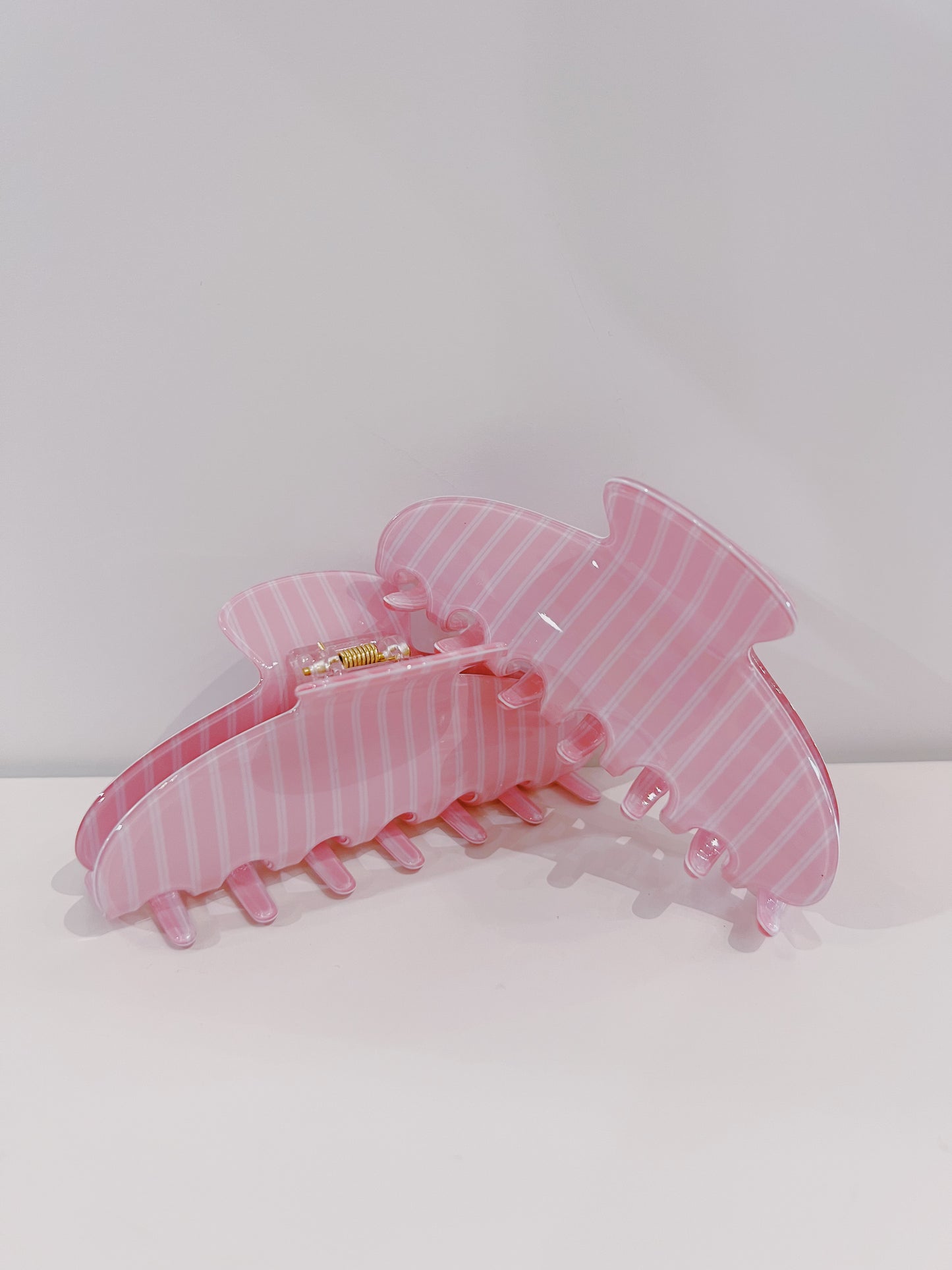 Pastel Stripe Hair Clip