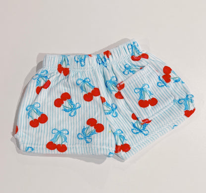 Cherry on Top Plush Shorts