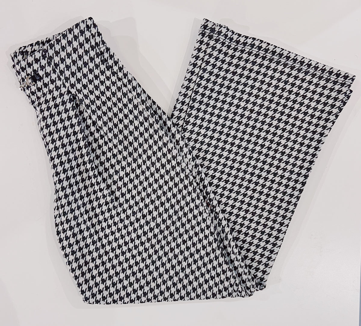 Mayoral Black Jacquard Pants
