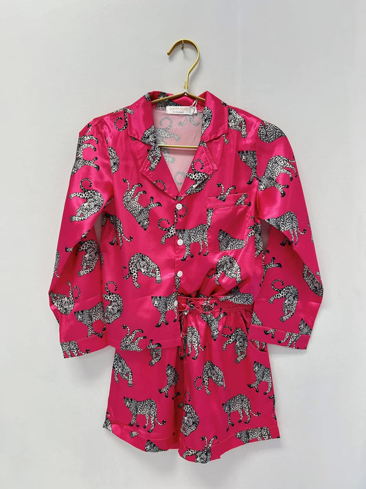 Tweenstyle Pink Jaguar Loungewear