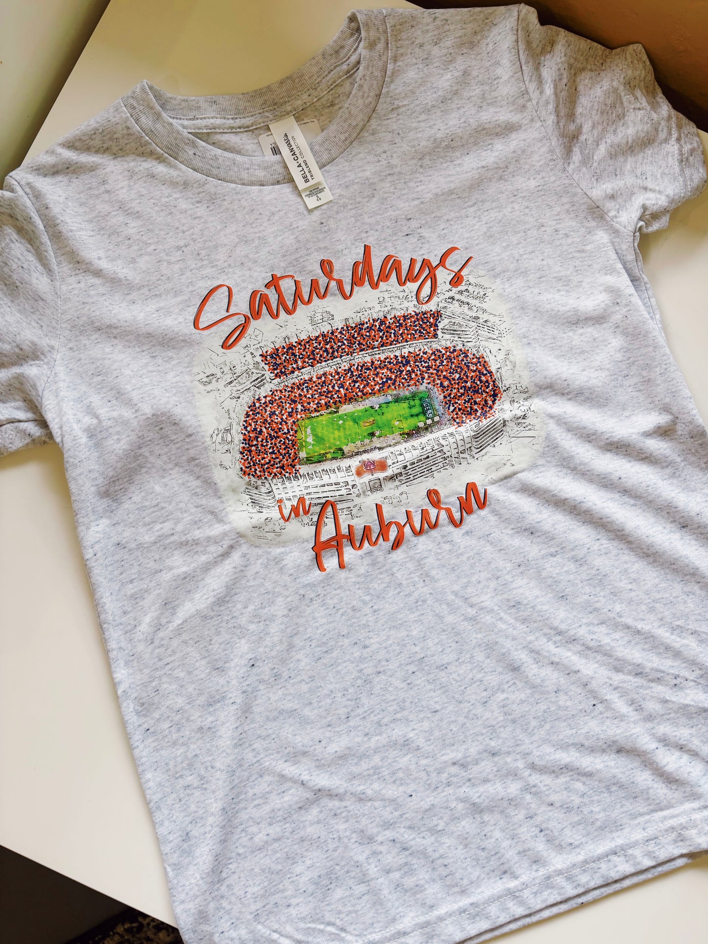White Saturdays in Auburn Graphic Tee