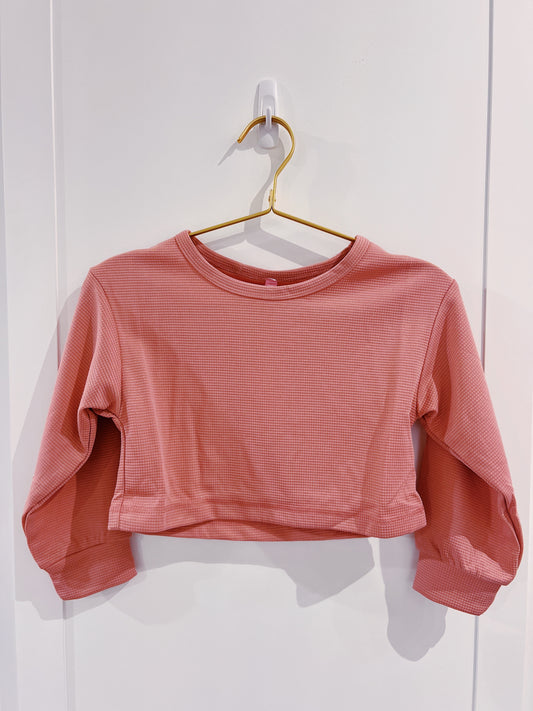 Blush Pink Pullover Top
