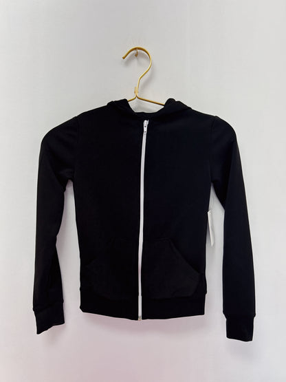 Erge Black Yoga Zip Hoody