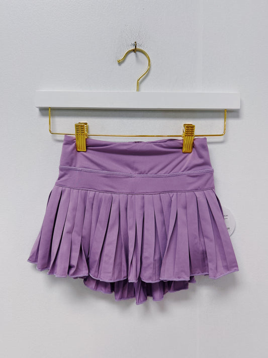Azarhia Mini Pleated Skort- Lavender