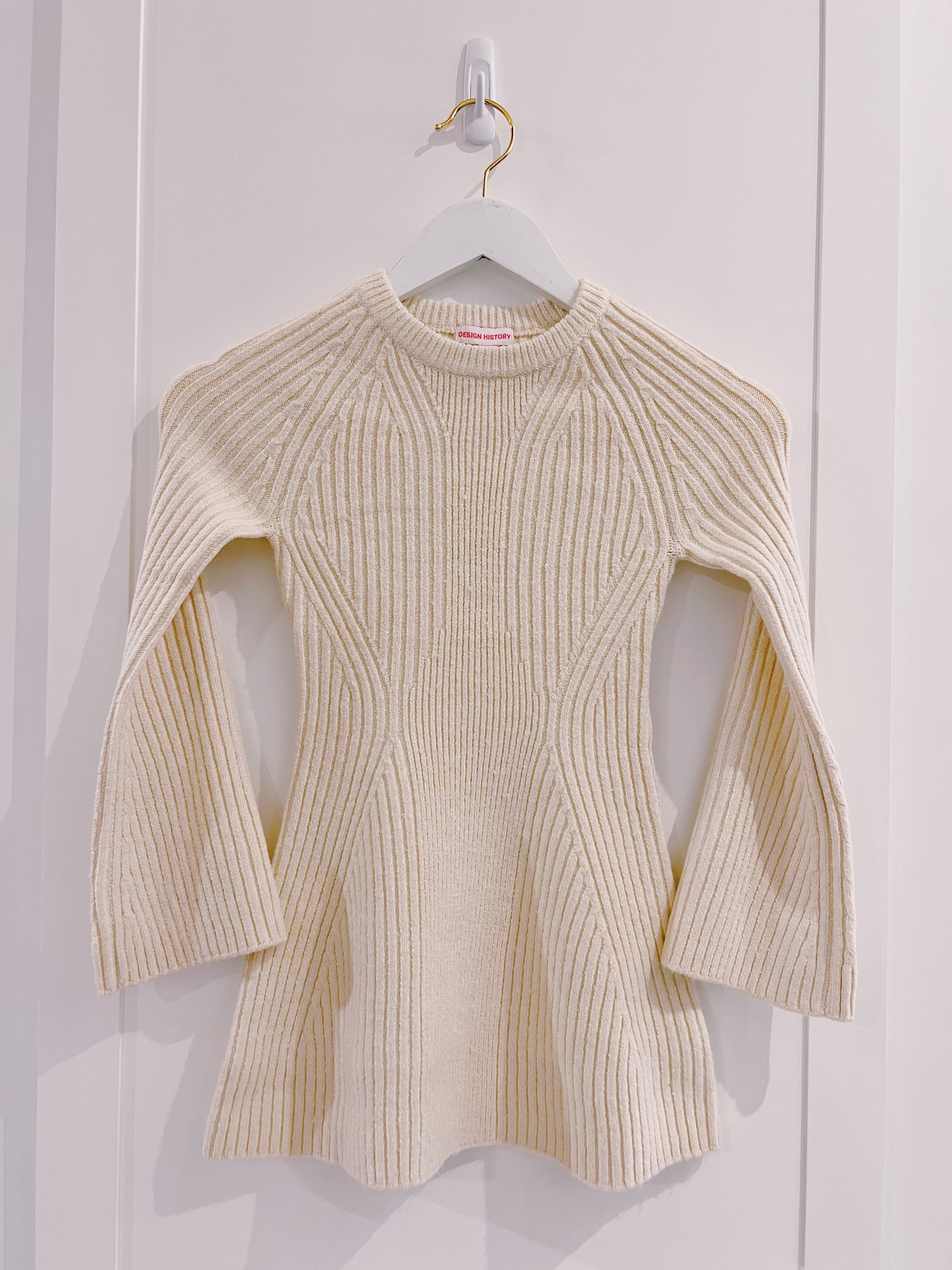 Design History Tan Sweater Dress