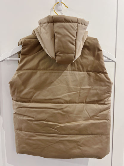 Hayden Taupe Puffer Vest